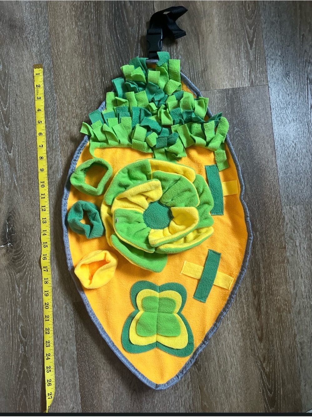 New Snuffle Mat for Dogs - Yellow & Green